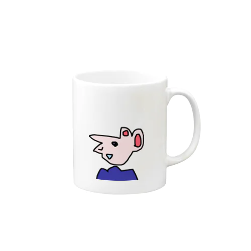 愛想笑いねずみ Mug