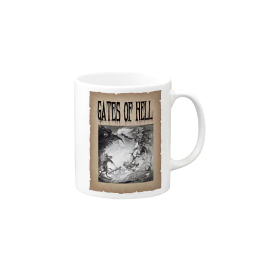 地獄の門 　Gates of hell Mug