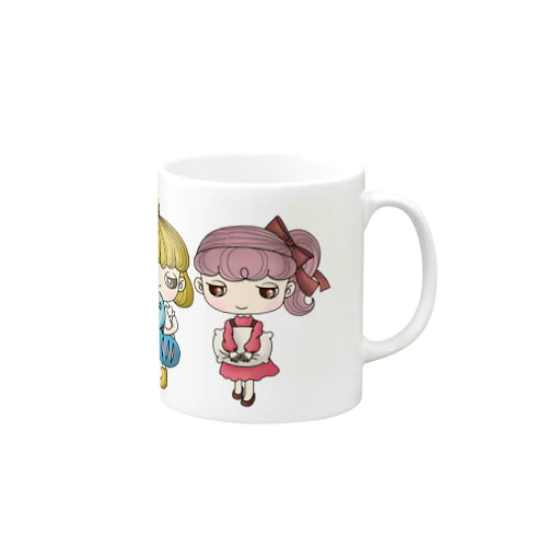 ねむ子とましゅコ Mug