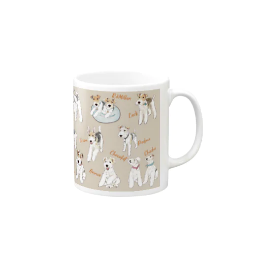 うちの子を探せ/ワイヤーフォックステリア Mug