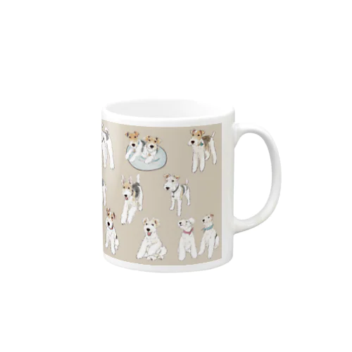 うちの子を探せ/ワイヤーフォックステリア Mug