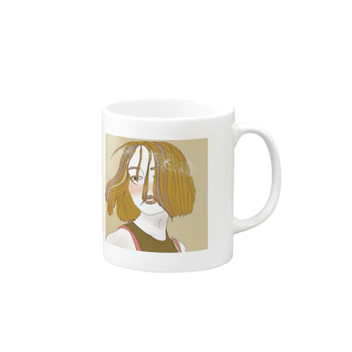 片思いの女の子 Mug