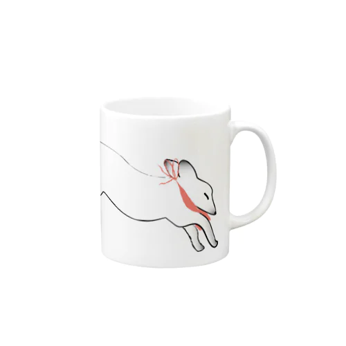 狐の手毬唄-鳥居狛狐壱- Mug