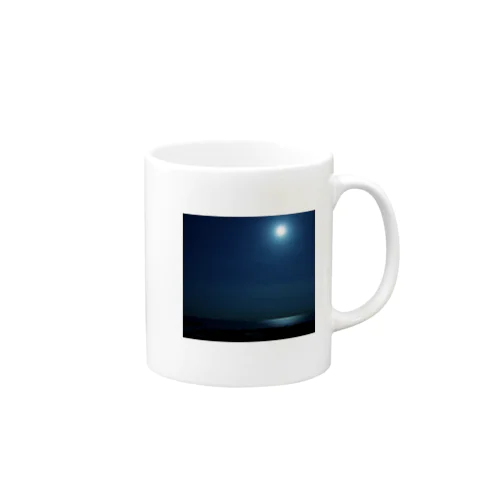 月と海 Mug