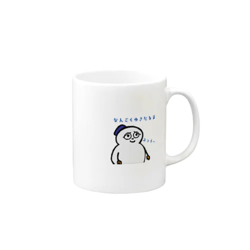 南国ゆきだるまユッキー Mug