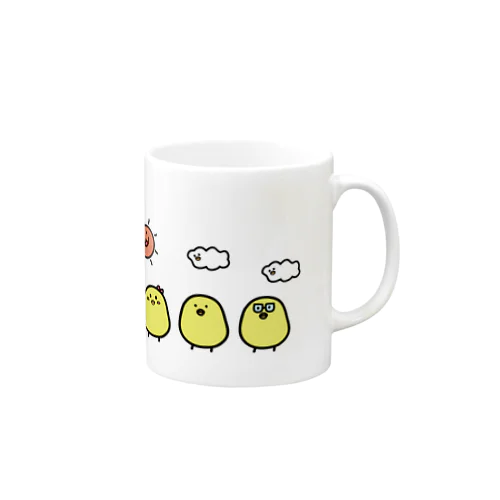 ひよこさんカフェ Mug