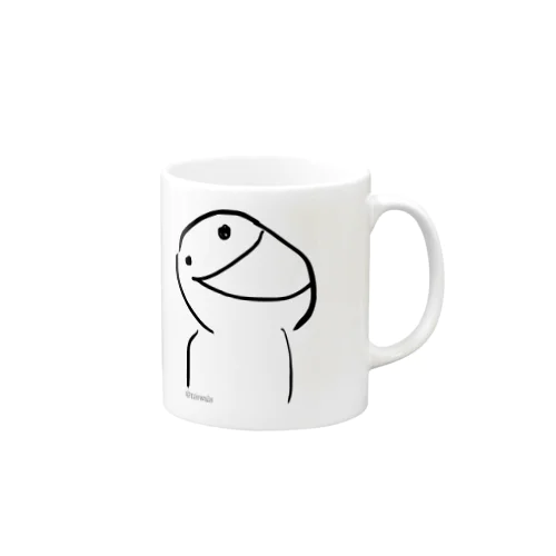 あたまのわるいひと Mug