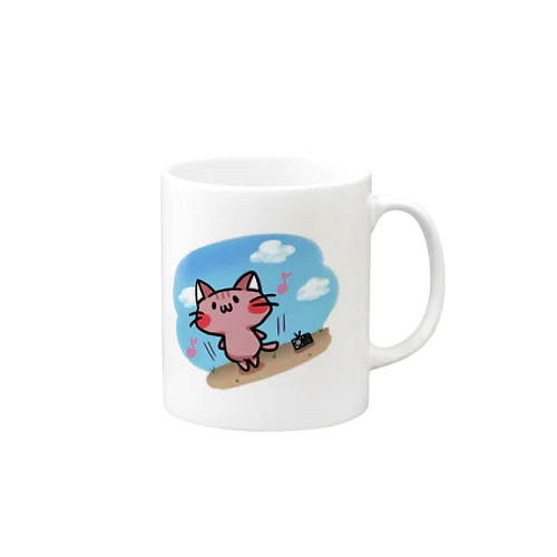 がんばりねこ Mug