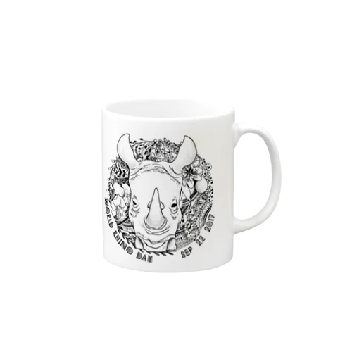 World Rhino Day Mug