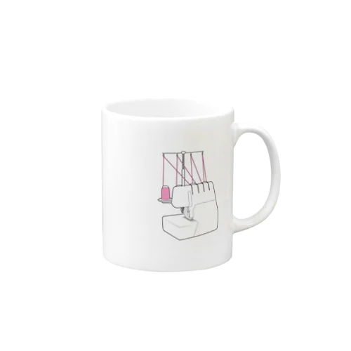 洋裁好きさん、憧れの4本ロックミシン Mug