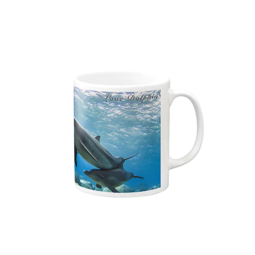 Love Dolphin 4 Mug