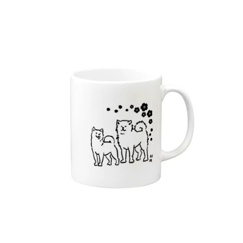 シャキッと秋柴🐶BK Mug