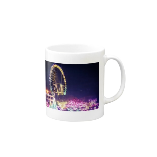 彩る夜景 Mug
