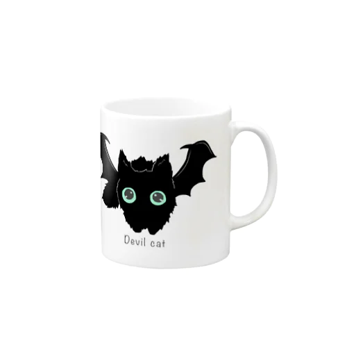 悪魔みたいな猫 Mug