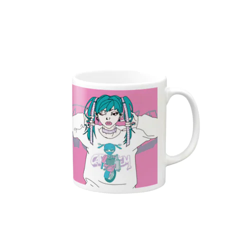 ストリートガール Mug