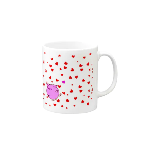 ぶたくん　きゅん Mug