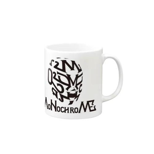 MoNochroMEマスク（黒） Mug