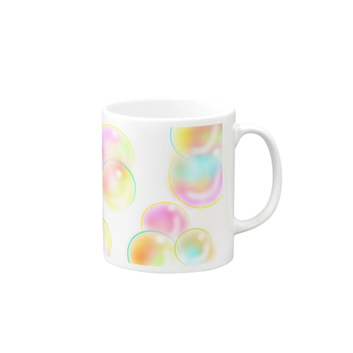 ふわふわシャボン玉 Mug
