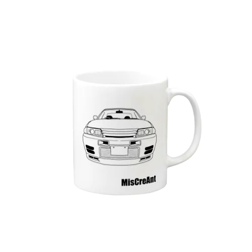 32 車好き Mug