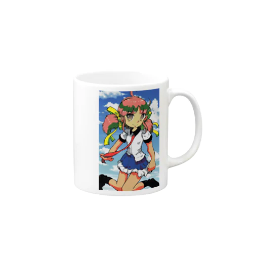 真夏の女の子 Mug