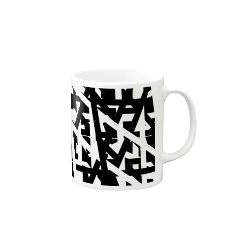 monotone graphic マグカップ