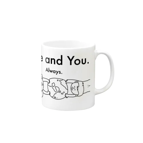 me and you Mug