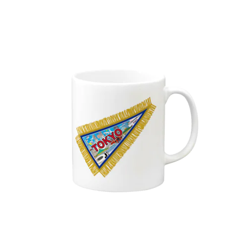 TOKYO土産風のペナント Mug