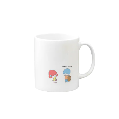 はなちゃんとにくやま君 Mug