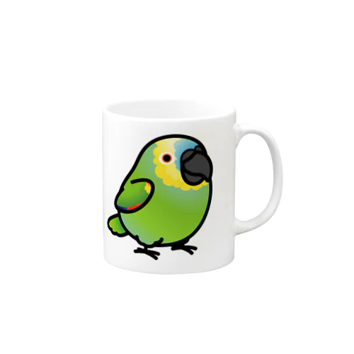 Chubby Bird アオボウシインコ Mug