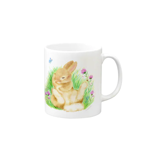 うたたねうさぎ Mug