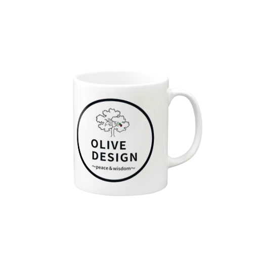OLIVE DESIGNロゴ Mug