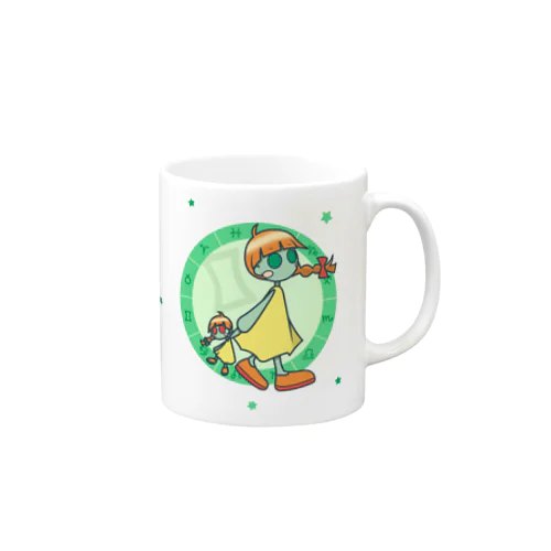 ふたご座 パターン1・フルカラー Mug