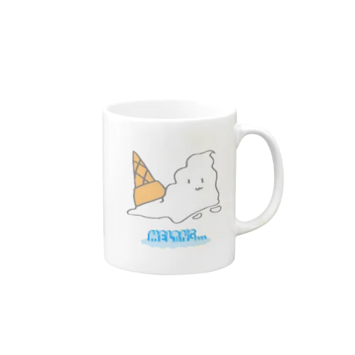 溶けゆくアイス Mug