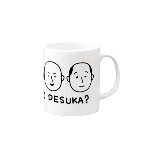 DONO HAGE DESUKA? マグカップ