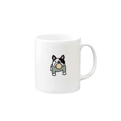 NO FRENCHIE NO LIFE♡あそぼ。 Mug