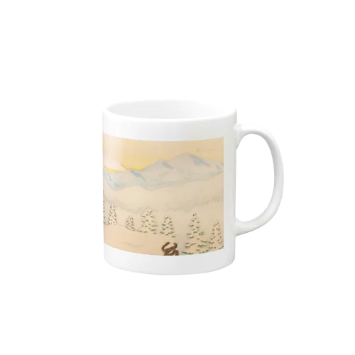 雪景色 Mug