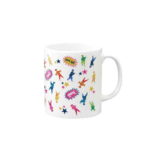 【横】ランダムPOP功夫ガール  Mug