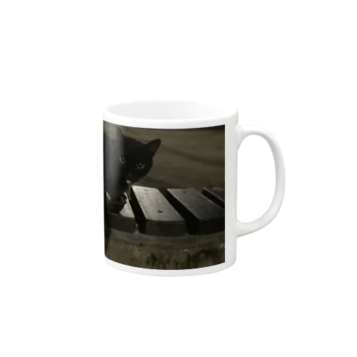 黒猫さん Mug