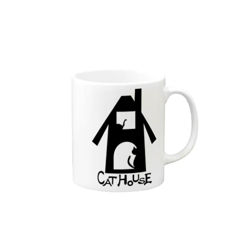 猫屋敷 Mug