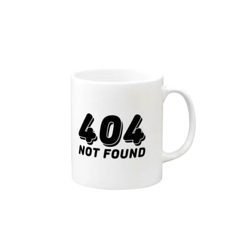 404 not found [BK] マグカップ