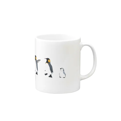 ペンギンさんの行進 Mug