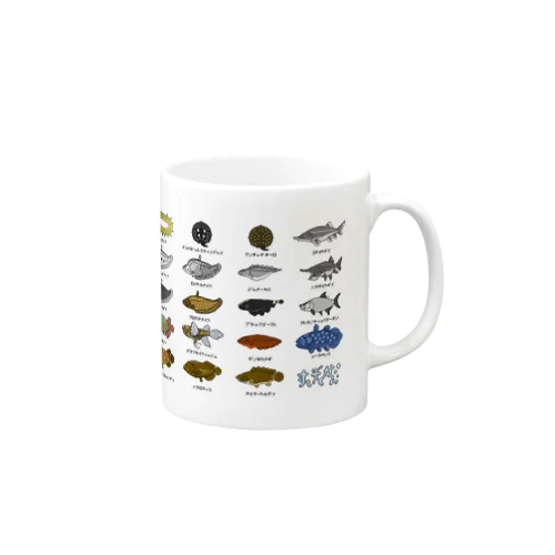 ドット絵古代魚 Mug