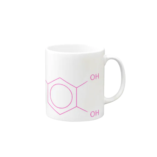 アドレナリンの分子構造 Mug