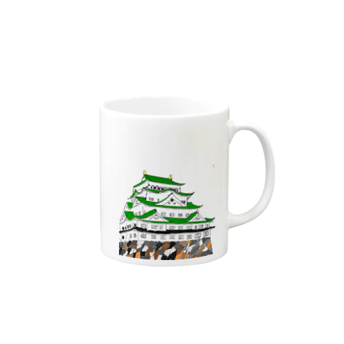 名古屋城 Mug