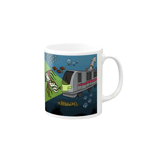 深海鉄道 Mug