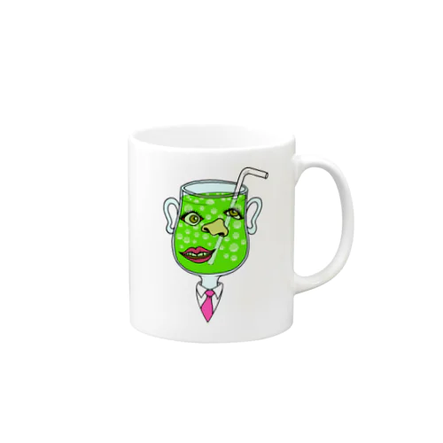 メロンソーダマン Mug