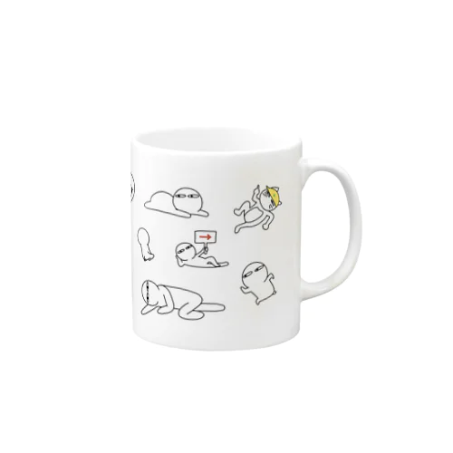 すけちゃん大集合 Mug