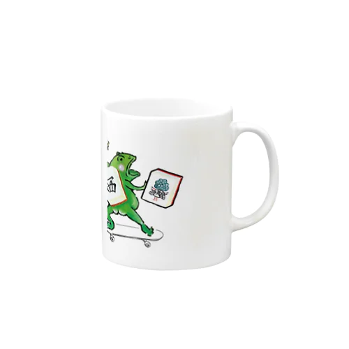 麻雀かえる Mug