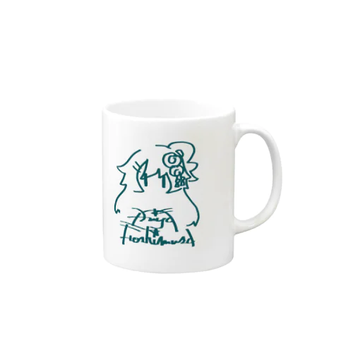 ほしむらありやラクガキグッズ Mug