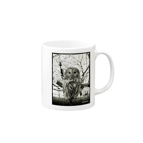 お花見ふくろう Mug